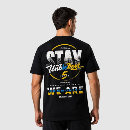 Stay Unbroken tee oversize | V Aniversario