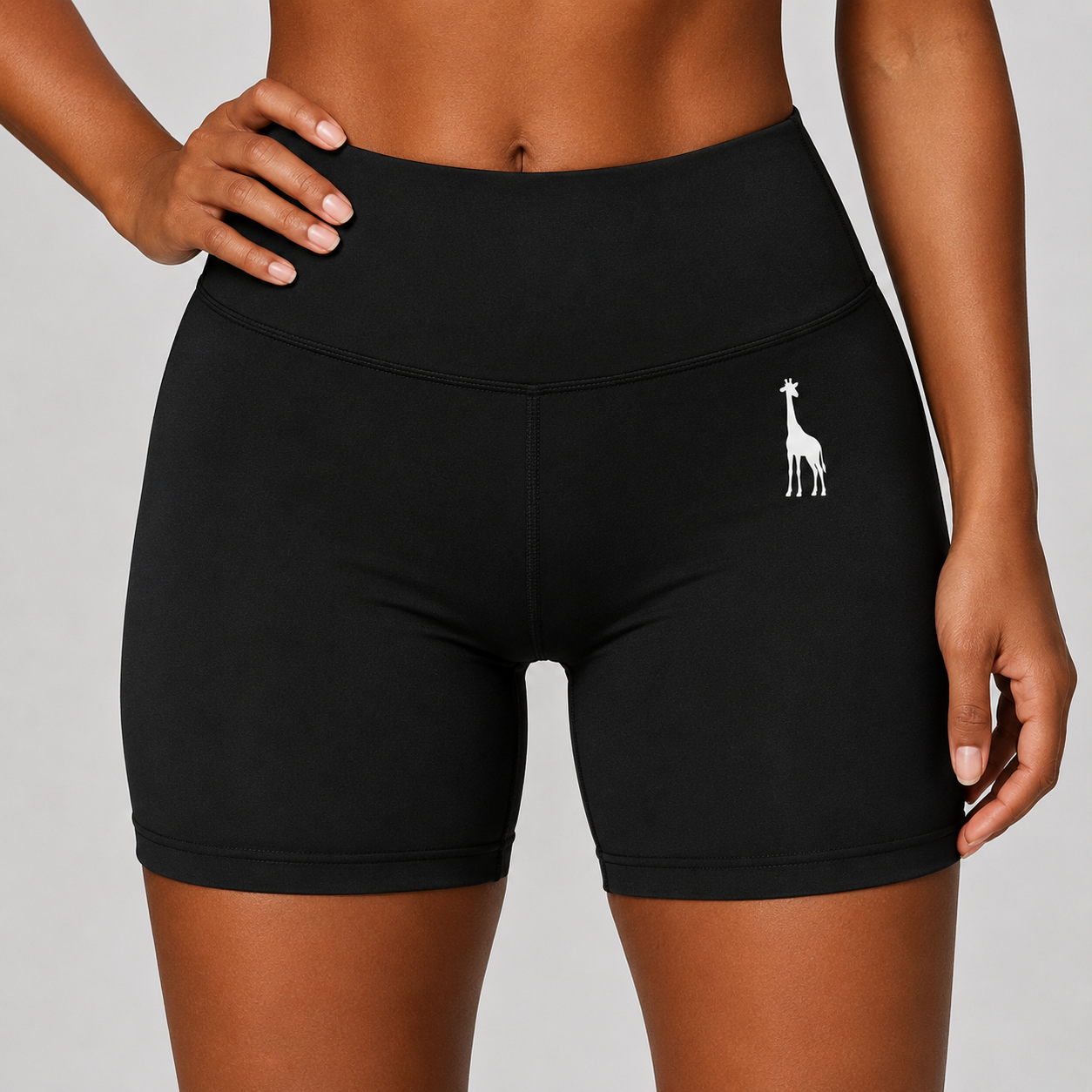 Shorts Iron Girafe negro