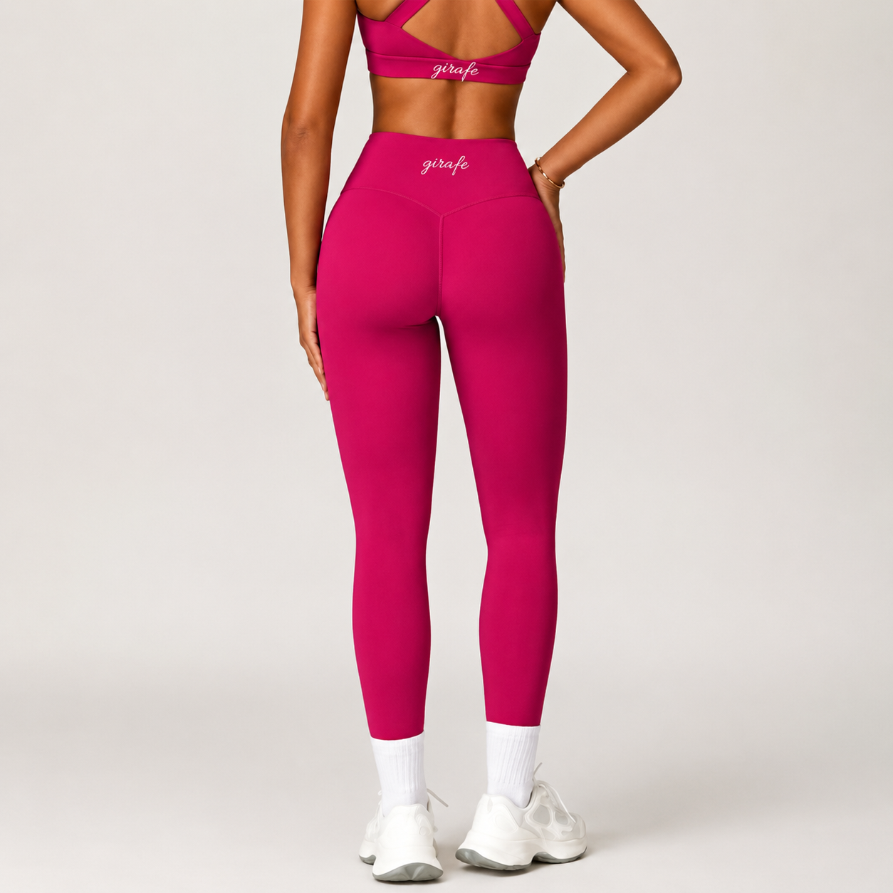 Leggings Iron Girafe fucsia
