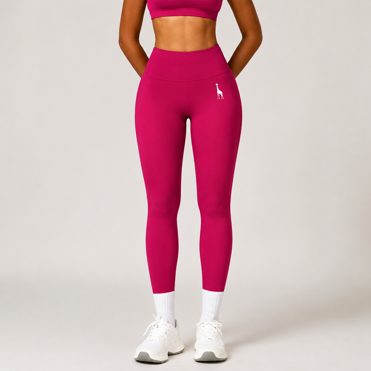 Leggings Iron Girafe fucsia