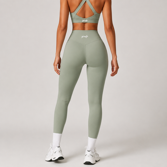 Leggings Iron Girafe sage green