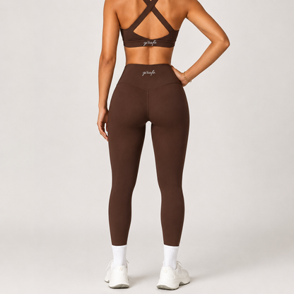 Leggings Iron Girafe chocolat