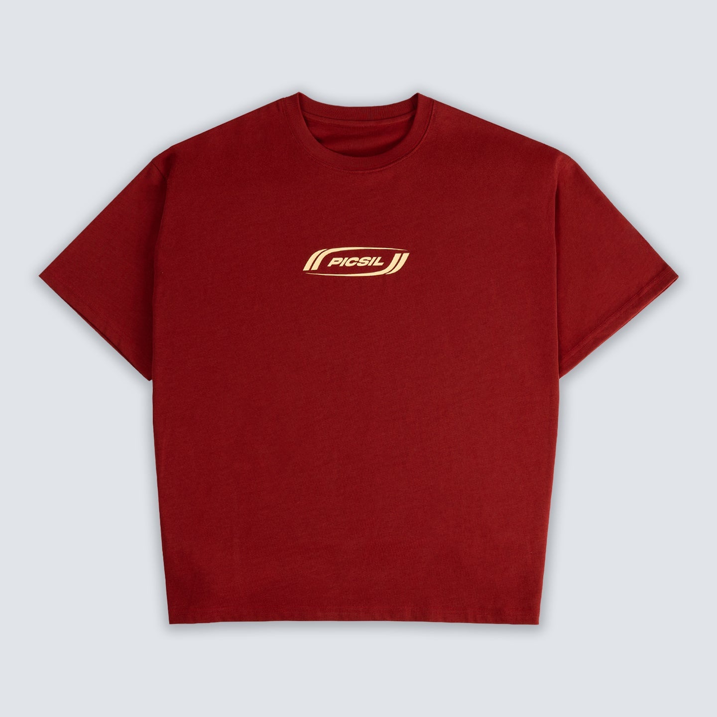Lifestyle oversize Picsil SS26 cherry