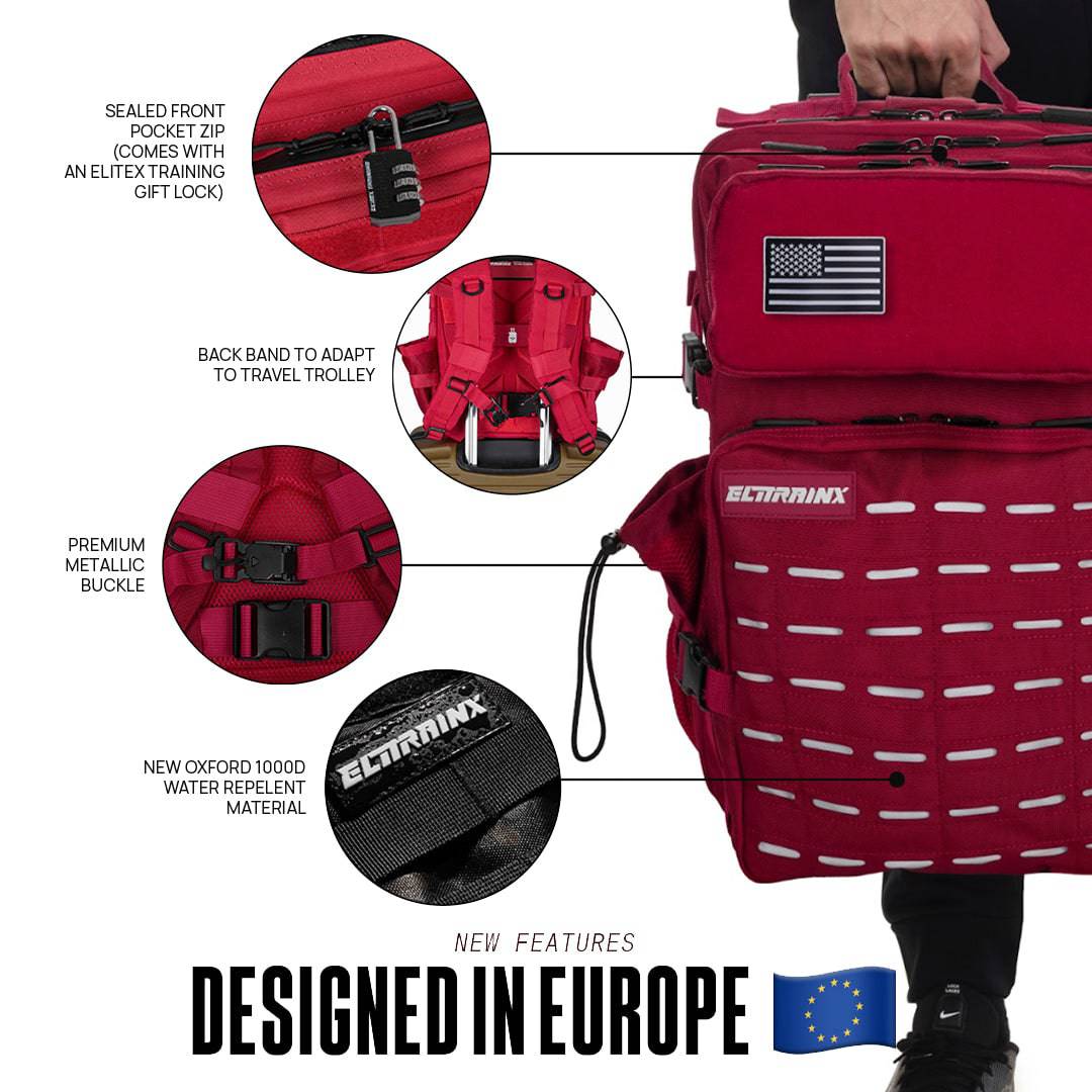 Elitex dark red V2 All In 45 L