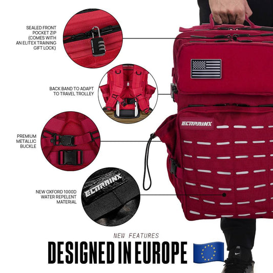 Elitex dark red V2 All In 45 L