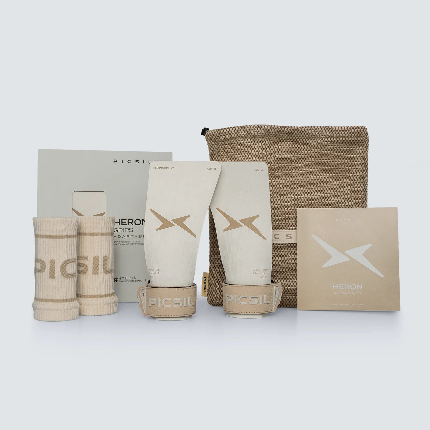 Picsil Heron Grips V2 Ivory