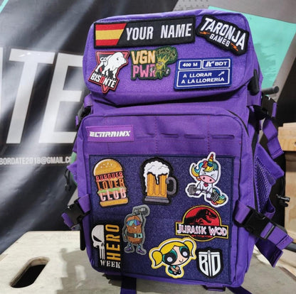 Panel velcro oliva para mochilas - Unbroken Fitness Shop