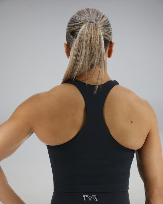 TYR Cropped High Neck Sports