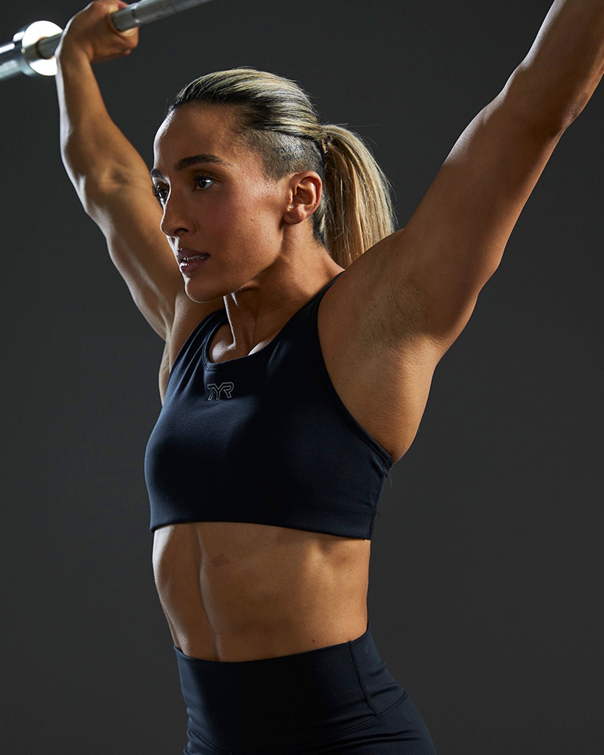 TYR Cropped High Neck Sports