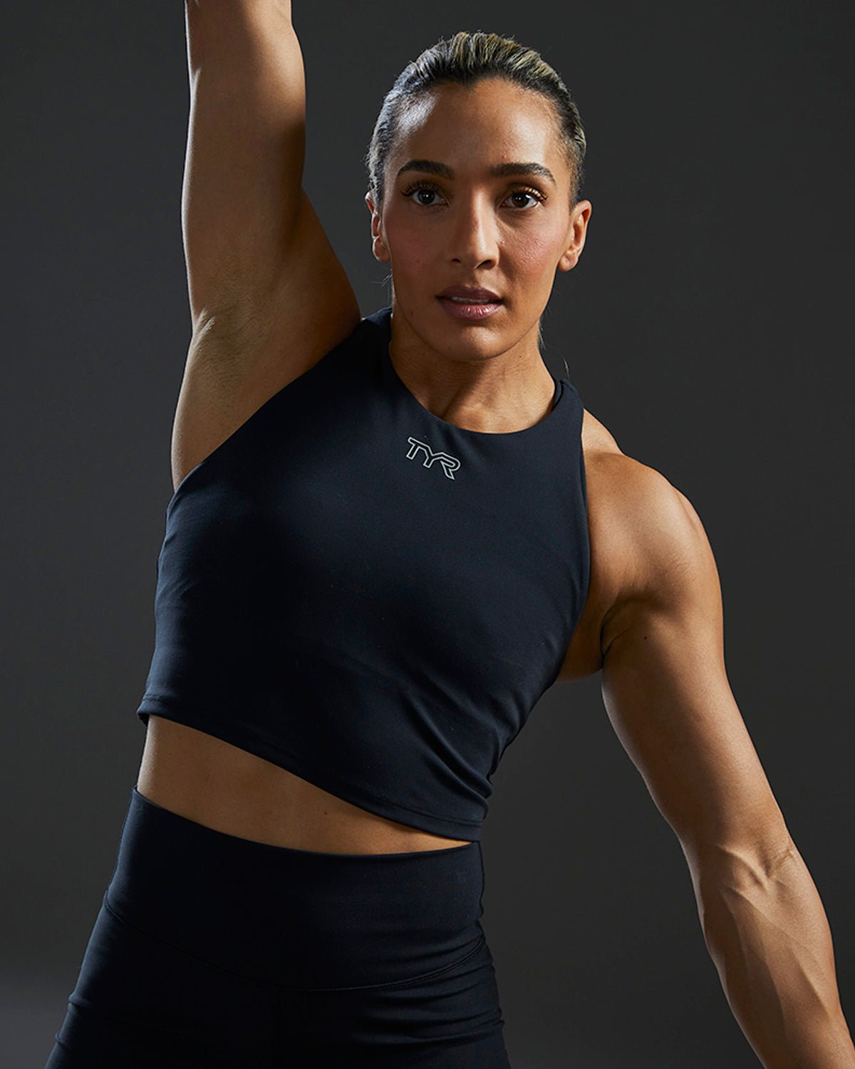 TYR Cropped High Neck Sports