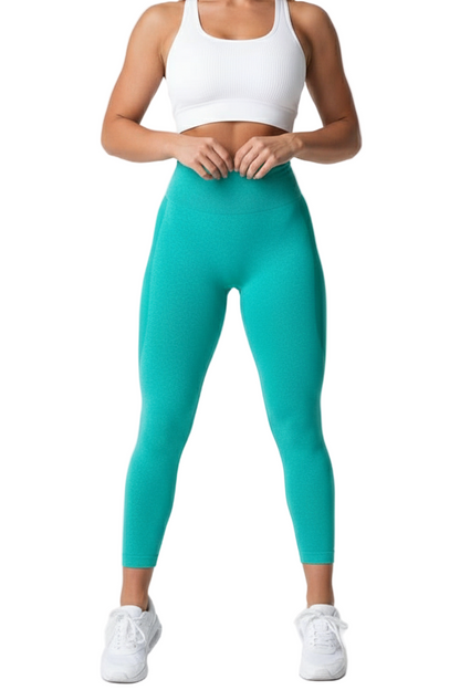 Leggings Push Up Girafe Turquesa