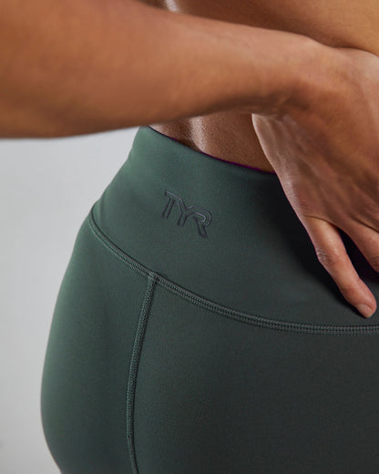 TYR High-Rise short green