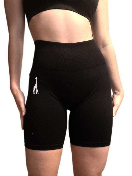 Shorts Push Up Girafe black - Unbroken Fitness Shop