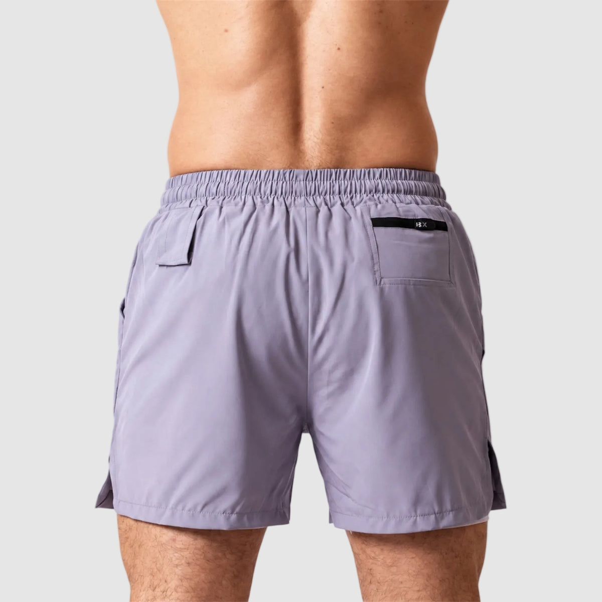 Pantalón corto malla RX gris