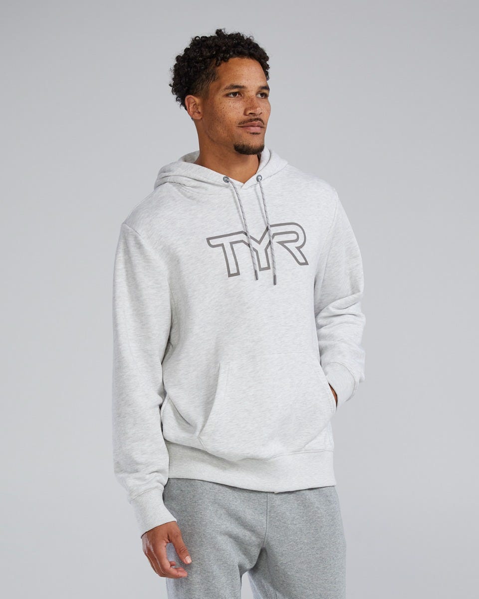 Sudadera TYR Ultrasoft Big Logo white
