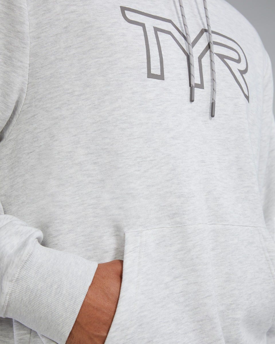 Sudadera TYR Ultrasoft Big Logo white