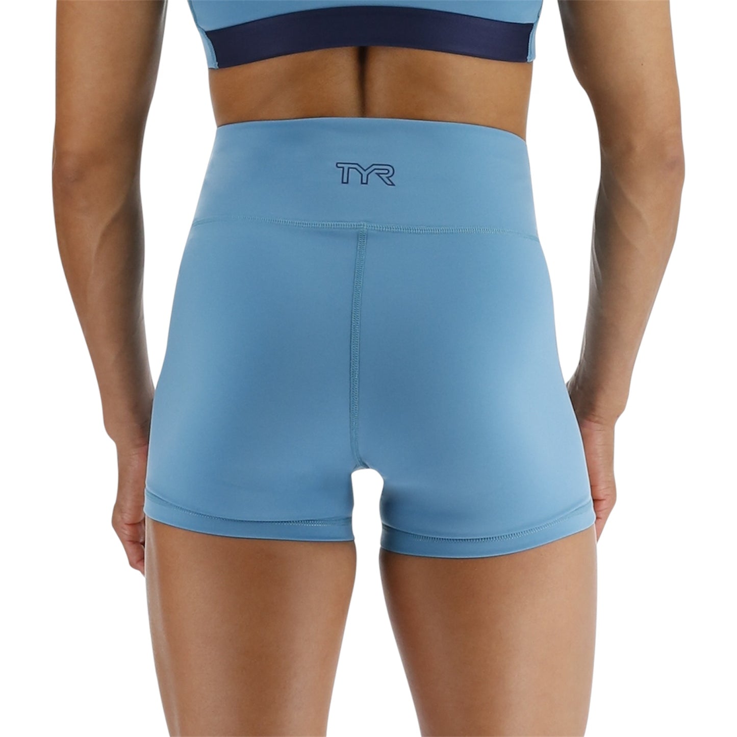TYR High-Rise short blue