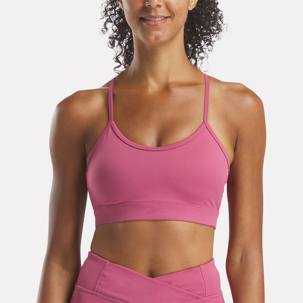 Lux Strappy Bra pink