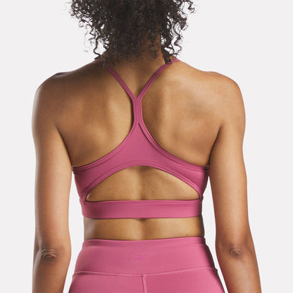 Lux Strappy Bra pink