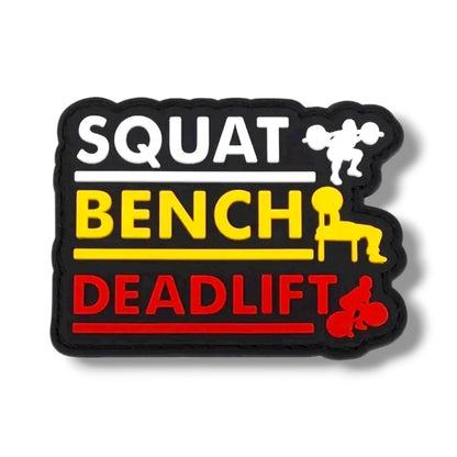 Squat, Bench, Deadlift