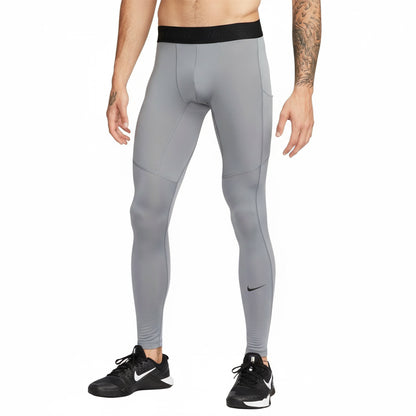 Nike Pro malha cinza comprida