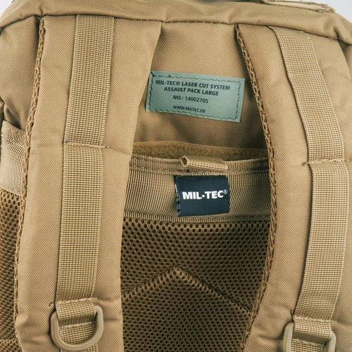 MilTec Assault Coyote 36 L - Unbroken Fitness Shop