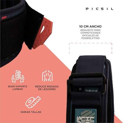 Cinto Picsil LockPro Azul Marinho