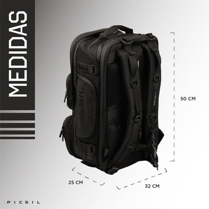 Tactical Maverick Picsil 2.0 preto 40 L