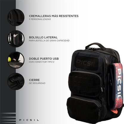Tactical Maverick Picsil 2.0 azul marinho 40 L