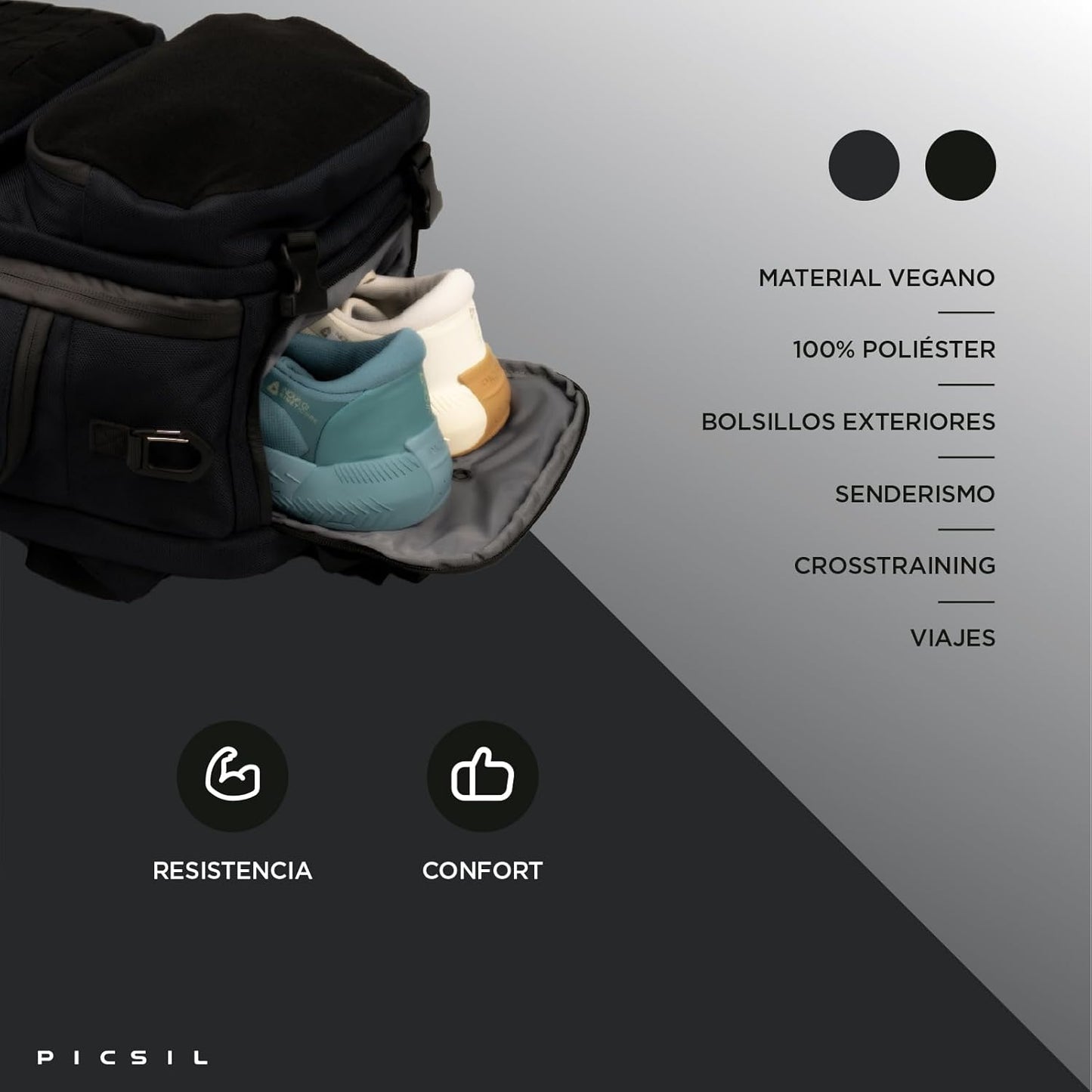 Tactical Maverick Picsil 2.0 azul marinho 40 L