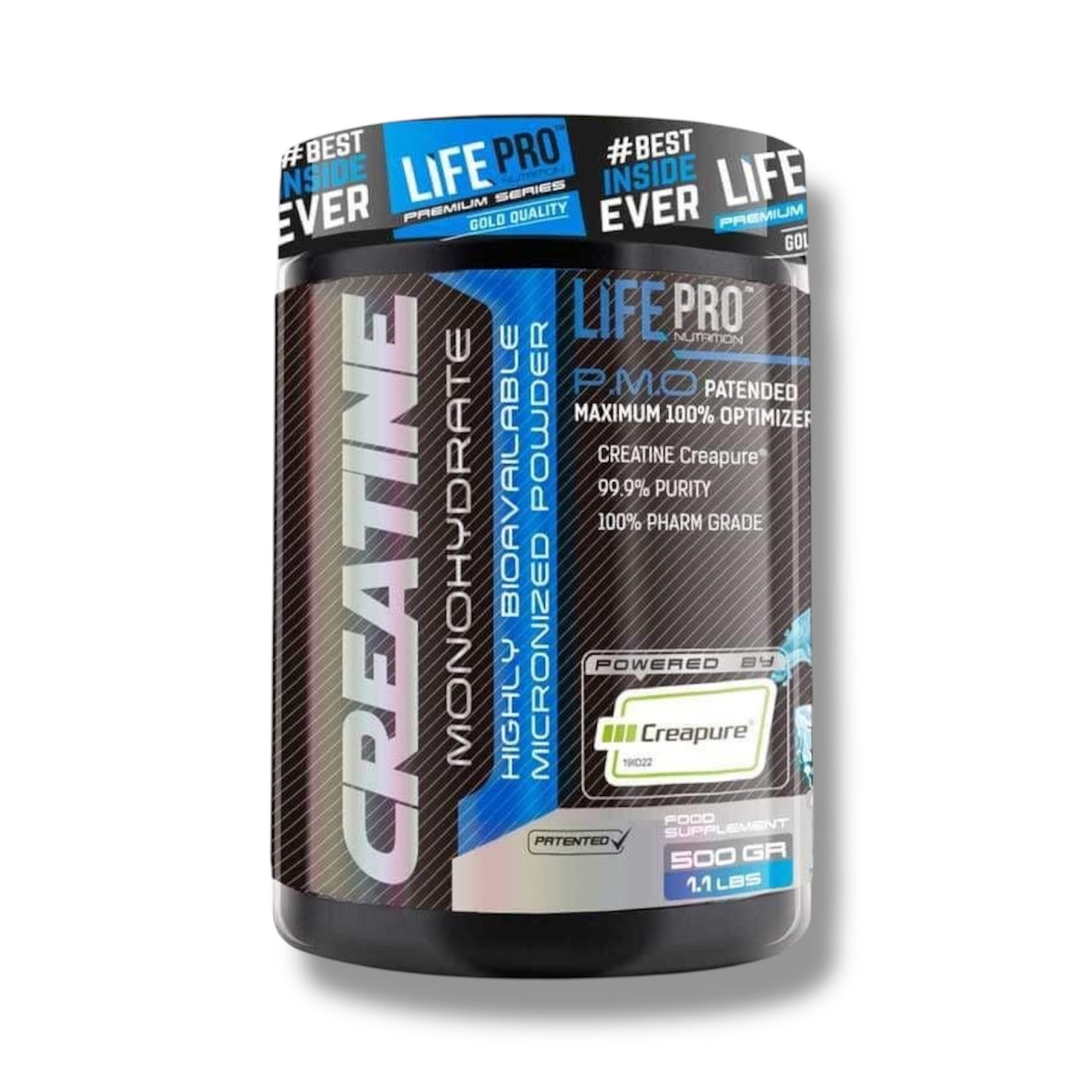 Creatina Life Pro Creapure 500 g | Neutra