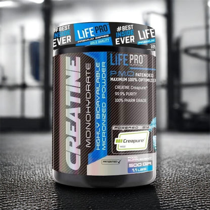 Creatina Life Pro Creapure 500 g | Neutra