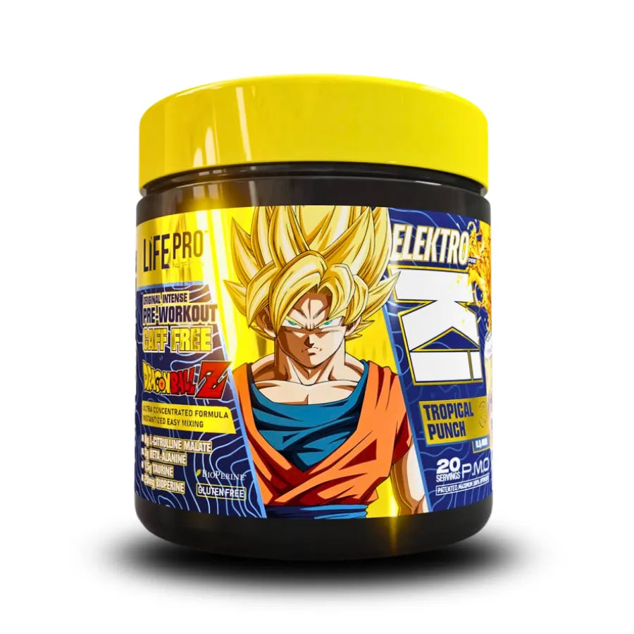 Life Pro Elektro pré-treino Ki Dragon Ball Z 400 g | Punch Tropical