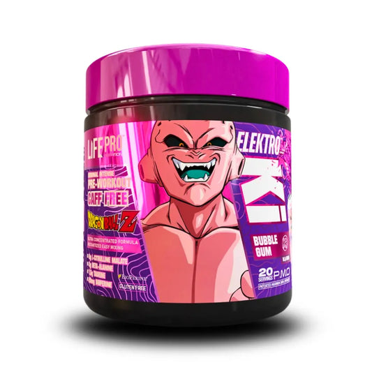 Life Pro Elektro preworkout Ki Dragon Ball Z 400 g | Bubble Gum