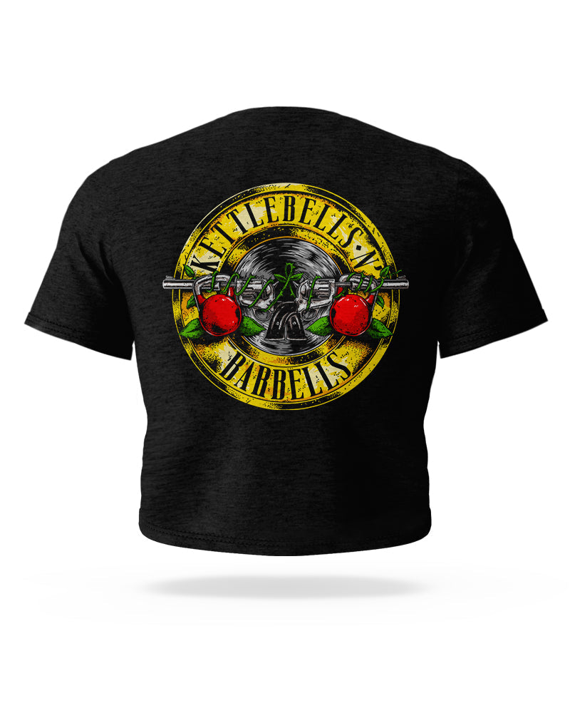 Kettlebells N Barbells crop top