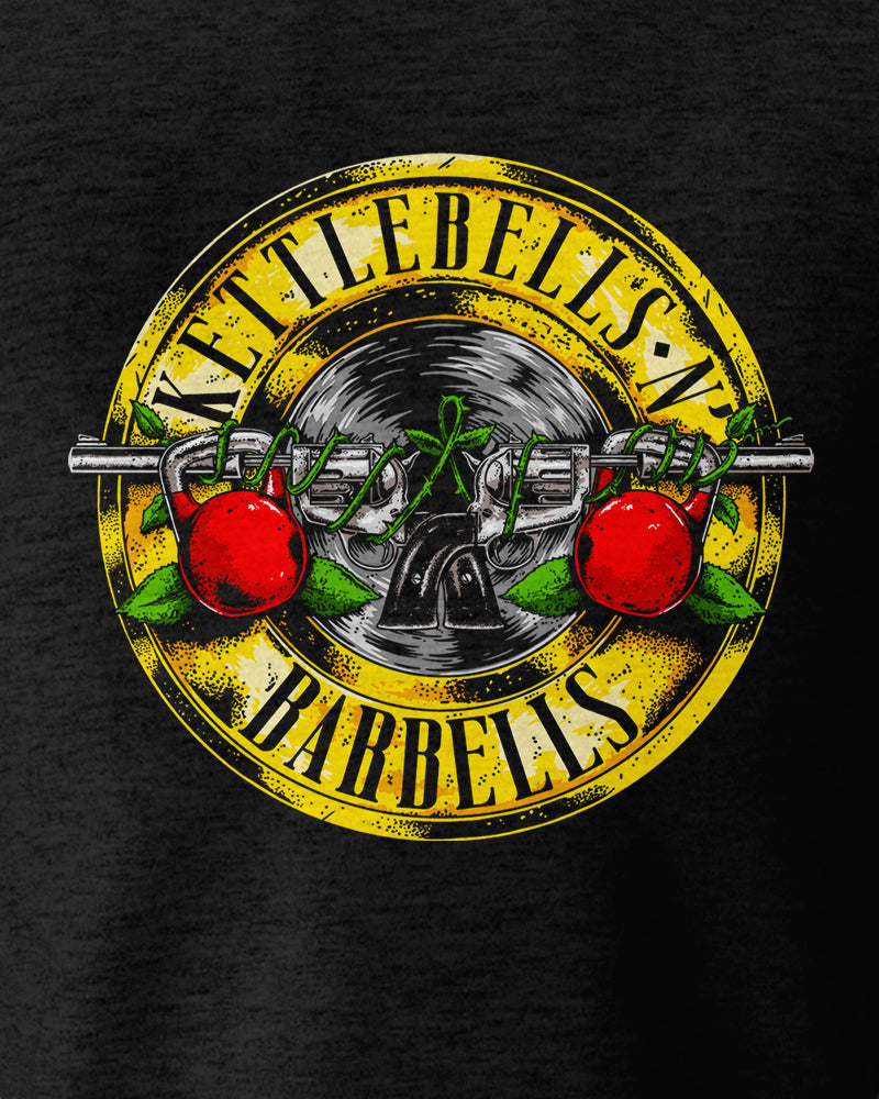 Kettlebells N Barbells crop top