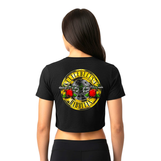 Kettlebells N Barbells crop top