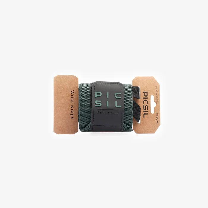 Muñequeras Picsil greenred - Unbroken Fitness Shop