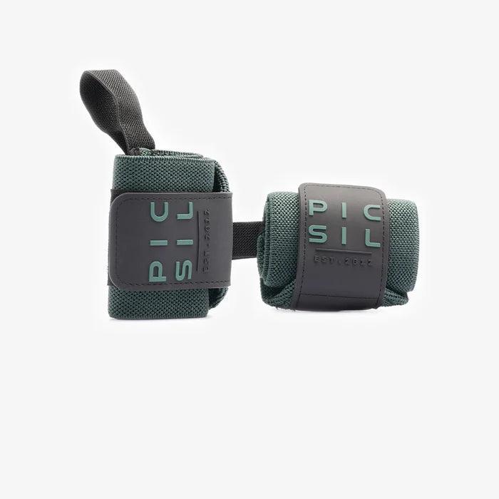 Muñequeras Picsil greenred - Unbroken Fitness Shop
