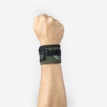 Muñequeras tela Picsil green - Unbroken Fitness Shop