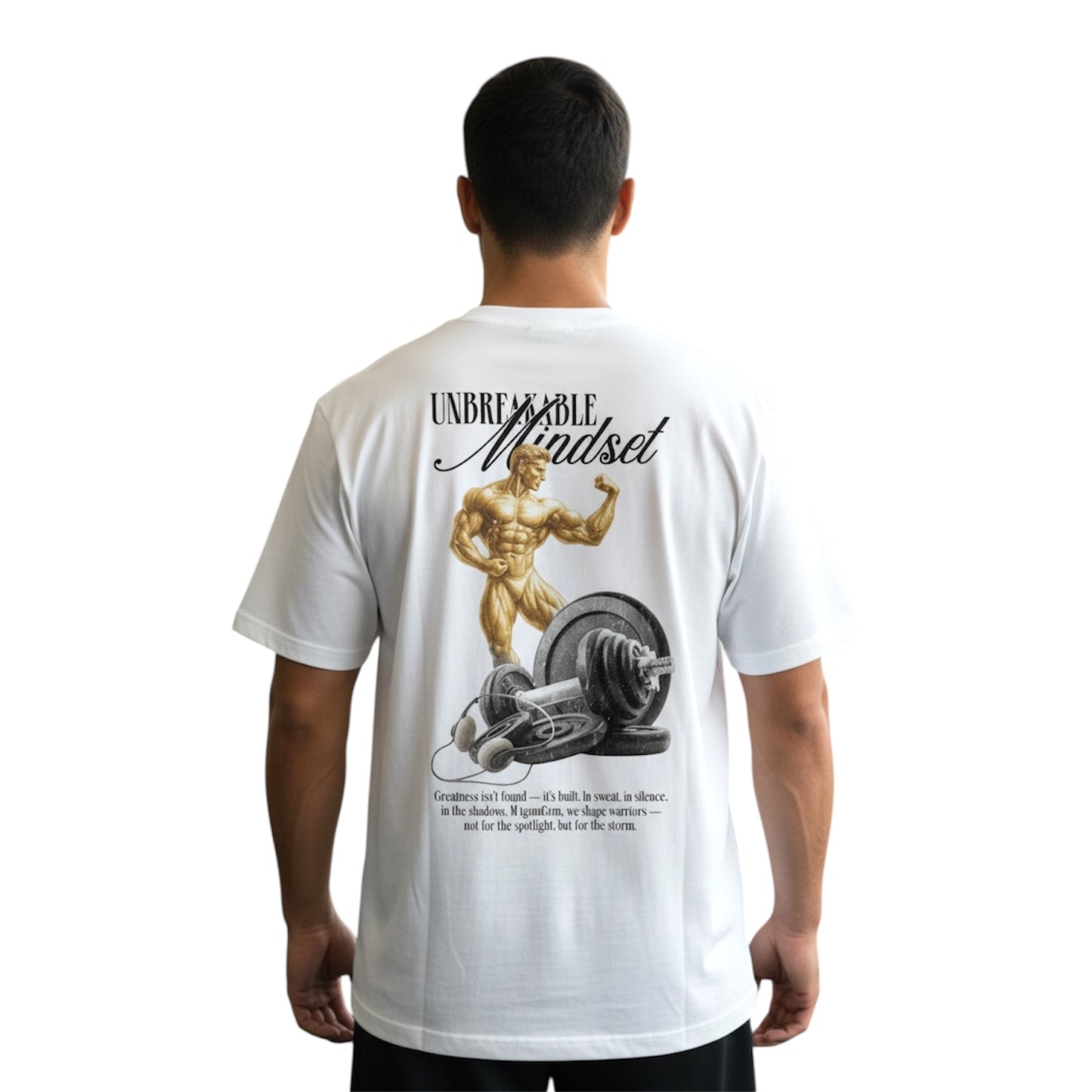 Unbreakable oversize white