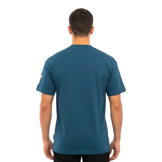 Muscle Giants oversize washed blue