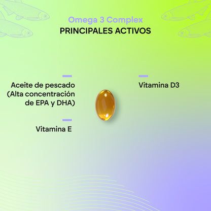 Omega 3 Complex 60 softgels