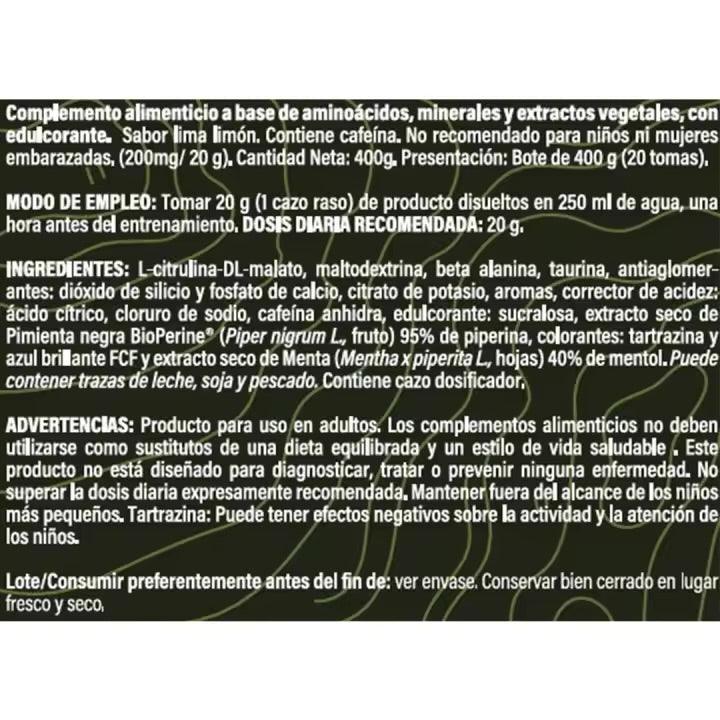 Life Pro Elektro preworkout Ki Dragon Ball Z 400 g | Fresh Lime - Unbroken Fitness Shop