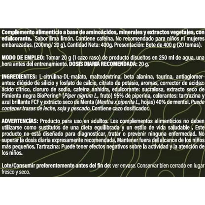 Life Pro Elektro preworkout Ki Dragon Ball Z 400 g | Fresh Lime - Unbroken Fitness Shop
