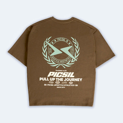 Lifestyle oversize Picsil SS26 hunter