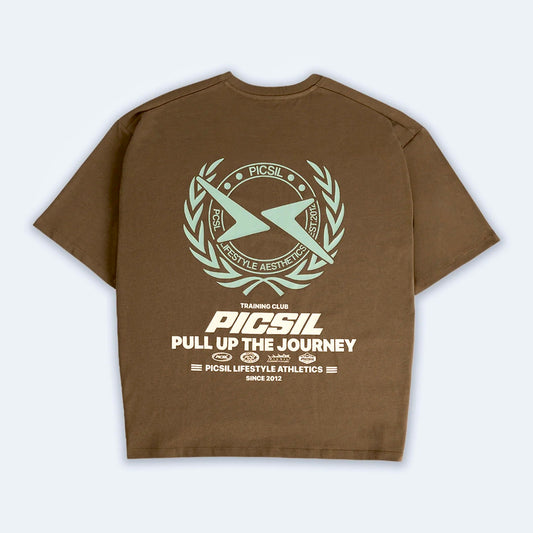 Lifestyle oversize Picsil SS26 hunter