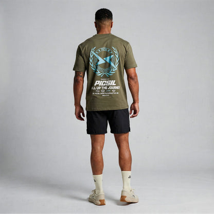 Lifestyle oversize Picsil SS26 hunter