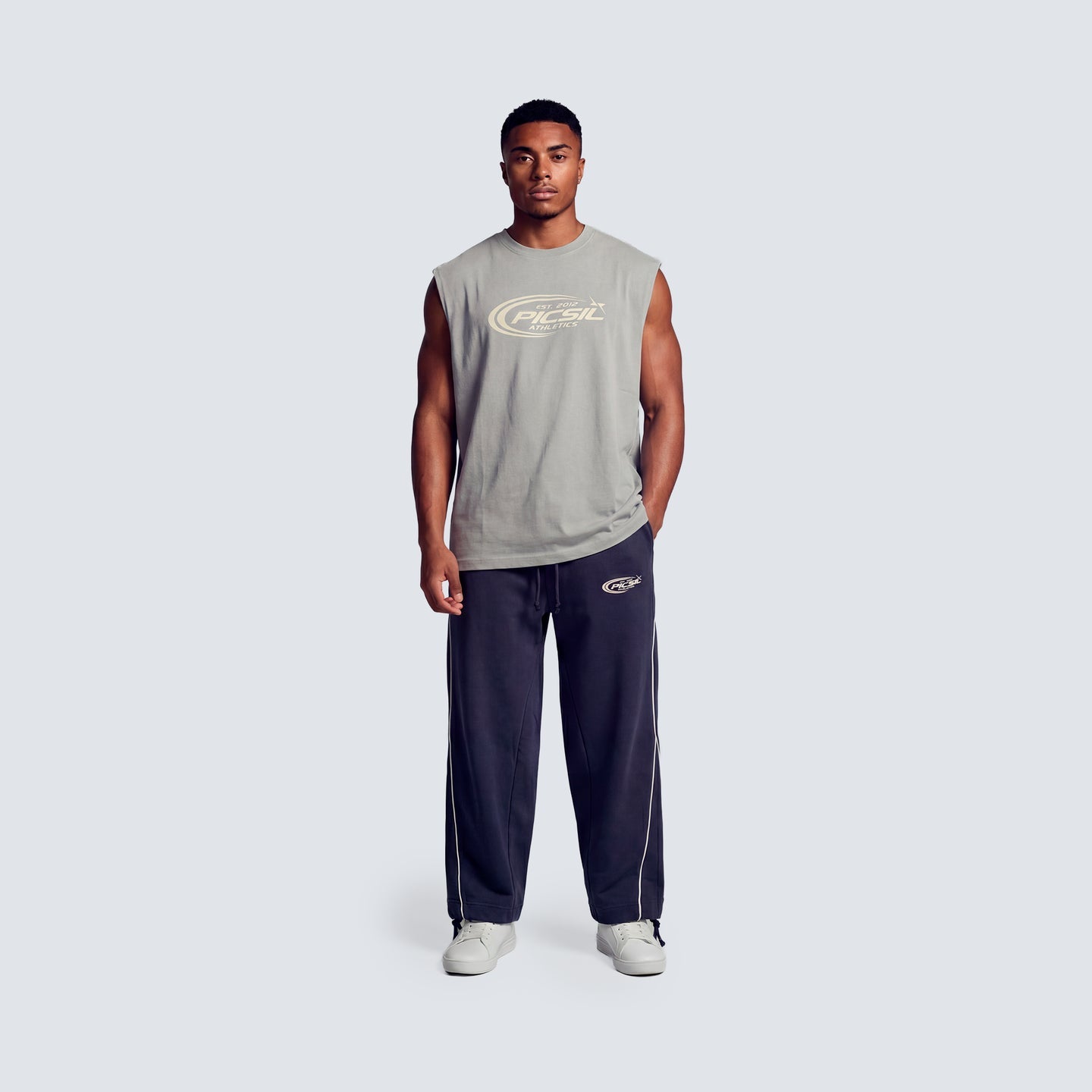 Picsil Tank Lifestyle SS26 graystone