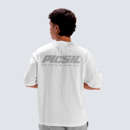 Lifestyle oversize Picsil SS26 white